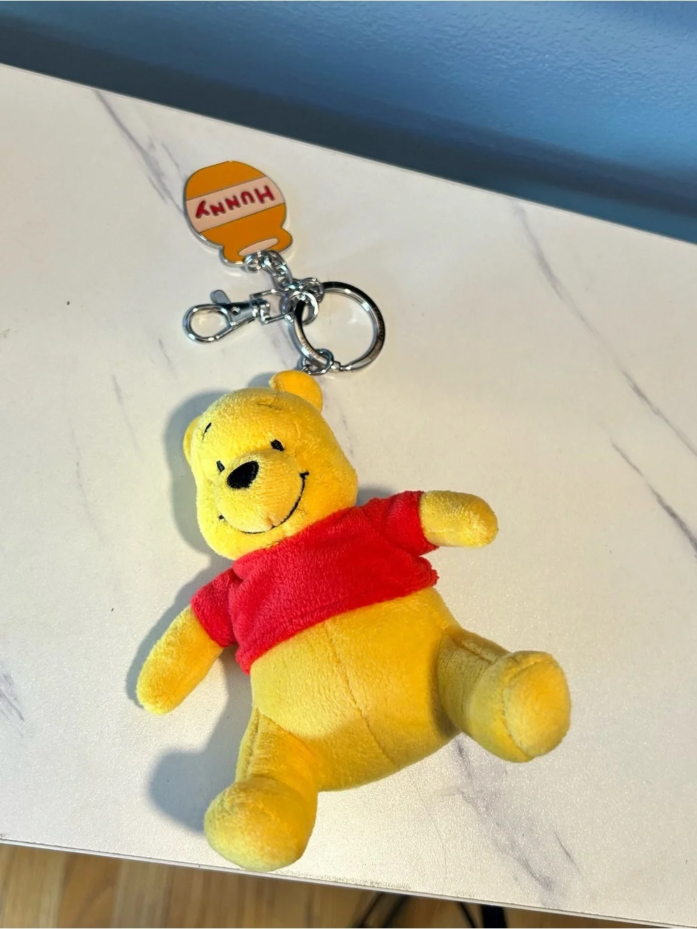 Disney Parks Winnie the Pooh Plush Keychain